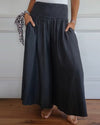 Comfortabele Stretch Taillebroek - ModeParisienne® Marente | Comfortabele Stretch Taillebroek - Grijs - S - Zarandi Amsterdam