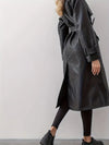 ModeParisienne® Valentina | Klassieke Leren Winterjas voor Vrouwen - Luxe en Stijlvol Design
