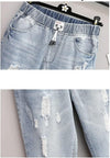 ModeParisienne® Jessy - Jeans Strappati a Vita Alta