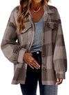 ModeParisienne® wollen geruite winddichte dames zomer jas