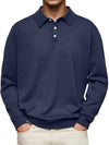 Erwann | Casual Langarm Poloshirt