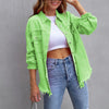 Riva™ | Blijf stijlvol warm | Stijlvolle gescheurde jeansjack