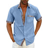 Thoriko | Camicia da uomo con colletto a quadri per l'estate