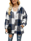 ModeParisienne® wollen dames zomer jas met ruitpatroon