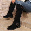 ModeParisienne® Esther - Trendy Hoge Laarzen voor Dames