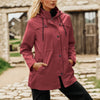 ModeParisienne® roze lichtgewicht waterdichte winddichte lange zomerjas