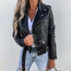 ModeParisienne® Slim Fit Biker Chic: Giacca Estiva da Donna in Pelle