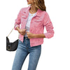 ModeParisienne® Abstracte Print Lange Mouw Dames Zomerjas
