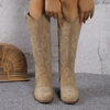 ModeParisienne® Cooper - Klassieke Suède Cowboy Laarzen Dames