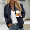 ModeParisienne® Dunne Zak Blouse Baseball Dames Zomerjas