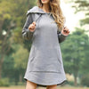 ModeParisienne® Silviana | Relaxte Pasvorm Lange Hoodie