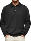 Erwann | Casual Langarm Poloshirt