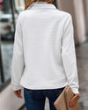 ModeParisienne® Elise - Elegante maglione con scollo a V per donna