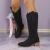 ModeParisienne® Cooper - Klassieke Suède Cowboy Laarzen Dames