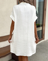 ModeParisienne® Vestito Camicia Donna - Eleganza e Comfort in Uno