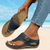 Dames Sandalen - Ademende slip - on sandalen met flexibele en comfortabele pasvorm - Blauw - 36 - Zarandi Amsterdam