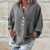 Casual Summer Wear - Alfreda | Chique katoenen pullover voor dames met lange mouwen en ontspannen pasvorm - Grijs - S - Zarandi Amsterdam