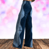 Casual Broeken - Asia | Hoge Taille Linnen Broek Dames met Losse Pasvorm en Unieke Prints - S - Zarandi Amsterdam