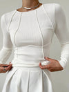 Sophie Langarmig Shirt voor Dames – Elegant en Comfortabel