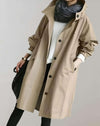 ModeParisienne® Darce - Waterdichte en warme trenchcoat met capuchon