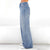 Pants - Dames baggy jeans met hoge taille en wijde pasvorm in casual stijl - Zwart - S - Zarandi Amsterdam