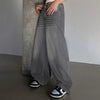 Pants - Middelhoog Taille Baggy Jeans Dames Comfortabele Wijde Fit - Blauw - S - Zarandi Amsterdam