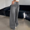 Pants - Middelhoog Taille Baggy Jeans Dames Comfortabele Wijde Fit - Blauw - S - Zarandi Amsterdam