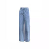 Pants - Dames Baggy Jeans Middelhoog Retro Look Lange Lengte - Zwart - S - Zarandi Amsterdam