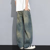 Baggy Jeans Heren, Hoge Taille, Wijde Pijpen | Casual 3