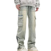 Baggy Jeans Heren, Losse Pasvorm, Met Zijritsen | Urban Design 3