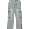Baggy Jeans Heren, Losse Pasvorm, Met Zijritsen | Urban Design 4