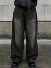 Baggy Jeans Heren, Wijde Pasvorm, Retro Stijl | Lange Broek 0
