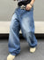 Baggy Jeans Heren, Wijde Pasvorm, Retro Stijl | Lange Broek 4