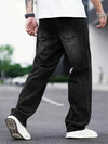 Baggy Jeans voor Heren, Ruime Pasvorm, Zachte Stof | Casual 2