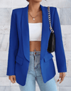 Blaire - Formele en stijlvolle lange blazer met zijzakken