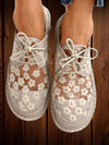 Women's Shoes - Bloem - geperfectiveerde puntige ontwerpschoenen voor vrouwen - Beige - 35 - Zarandi Amsterdam