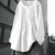 Casual Summer Wear - Bubbles | Chique tuniekblouse met buikbedekking en losse pasvorm voor dames - Wit - S - Zarandi Amsterdam