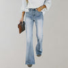 ModeParisienne® Koral - Pantaloni flare invecchiati