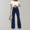 ModeParisienne® Xandra - Pantaloni a zampa di velluto a coste alla moda