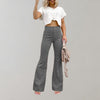 ModeParisienne® Xandra - Pantaloni a zampa di velluto a coste alla moda