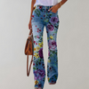 ModeParisienne® Valaya | Elegante pantalone svasato a vita alta
