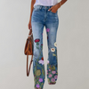 ModeParisienne® Valaya | Elegante pantalone svasato a vita alta