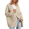 Cardigan Dames, Luchtig, Met Knopdetail | Relaxed Fit 4