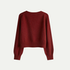Cardigan voor dames met oversized schuine knoopsluiting | Winter 1