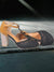 Women's Shoes - Chunky Hoge Hak T - Strap Sandalen met Verstelbare Gespsluiting - Zwart - 35 - Zarandi Amsterdam