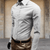 Herenoverhemden - Comfortabel Heren Overhemd – Duurzaam Materiaal en Casual Look - Grijs - M - Zarandi Amsterdam