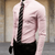 Herenoverhemden - Comfortabel Heren Overhemd – Duurzaam Materiaal en Casual Look - Roze - M - Zarandi Amsterdam