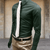 Herenoverhemden - Comfortabel Heren Overhemd – Duurzaam Materiaal en Casual Look - Smaragd - M - Zarandi Amsterdam