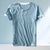 Heren T-Shirts - Comfortabel Zomer T-Shirt voor Heren – Gemaakt van Ademend Katoen - Blauw - S - Zarandi Amsterdam