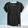 Heren T-Shirts - Comfortabel Zomer T-Shirt voor Heren – Gemaakt van Ademend Katoen - Zwart - S - Zarandi Amsterdam